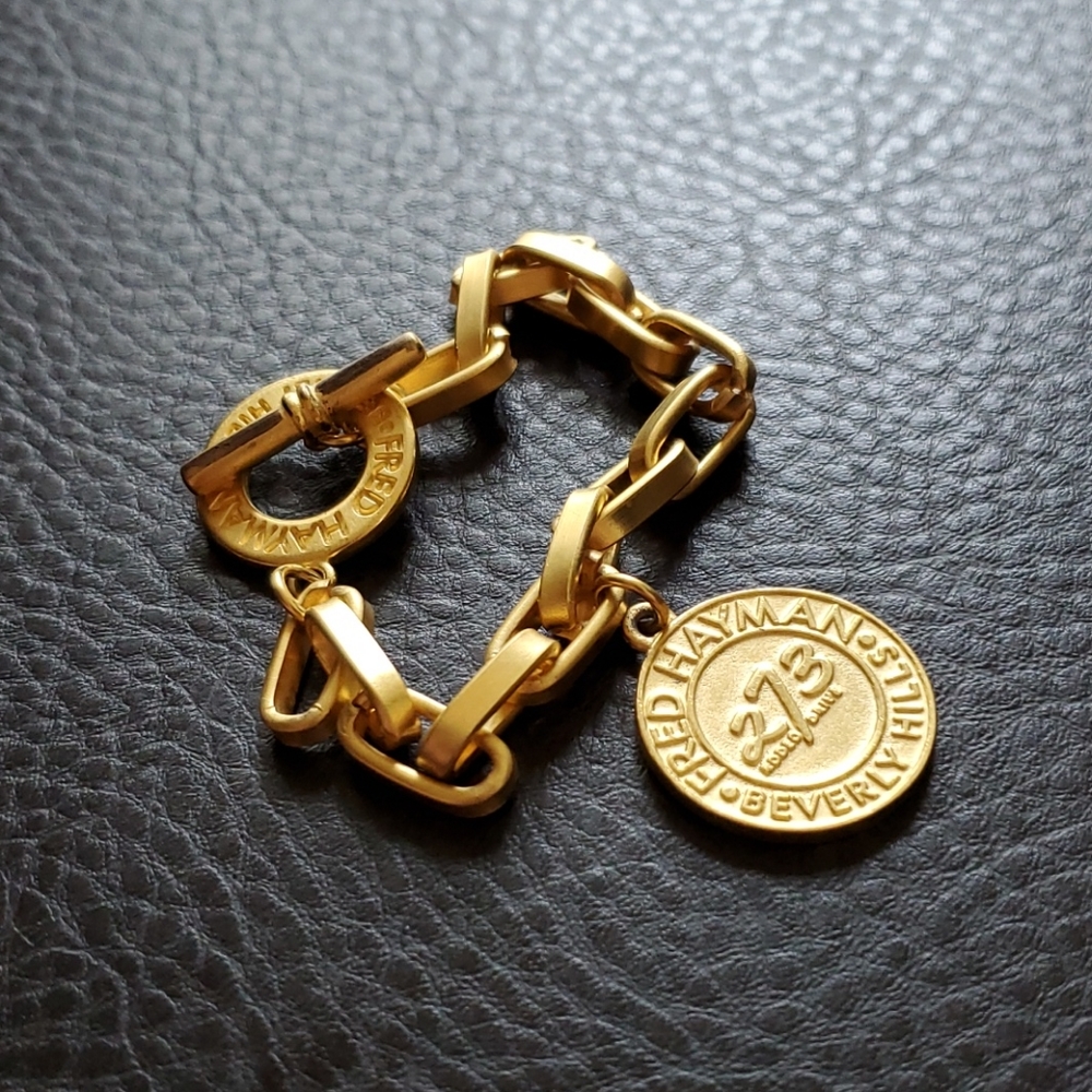 Fred Hayman Beverly Hills toggle bracelet - Picture 2 of 10
